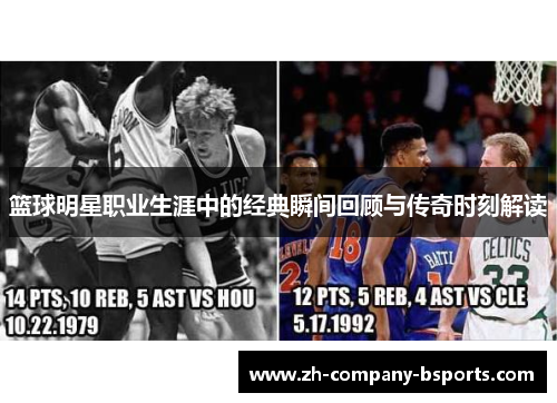 篮球明星职业生涯中的经典瞬间回顾与传奇时刻解读
